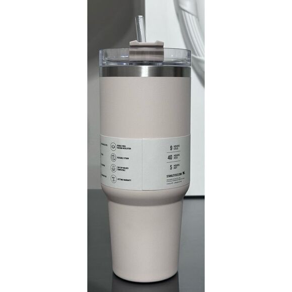 Stanley Quencher 30oz Travel Tumbler- ALPINE BEIGE - Picture 2 of 4